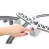 Tren eléctrico con via de 9 metros de longitud