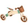 Bicicleta de aprendizaje y triciclo Maxi marrón caramelo 