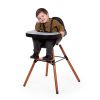 Trona Evolutiva Evolu 2 Color Nogal - Negro de Childhome  - imagen 19