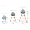 Trona Evolutiva Evolu Menta y Natural de Childhome 