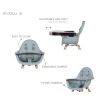 Trona Evolutiva Evolu Menta y Natural de Childhome 