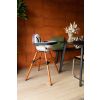 Trona Evolutiva Evolu Transparente y Nogal  de Childhome 