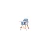 Trona de madera Woody azul Kikkaboo