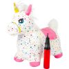 Unicornio Hinchable saltarín de peluche - imagen 7