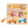 Vehículos de rescate, puzzle de madera - imagen 13