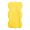 Cojín antideslizante de espuma para Bañar al bebé color amarillo