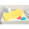 Cojín antideslizante de espuma para Bañar al bebé color amarillo