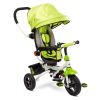 Triciclo Wroom, fácil de plegar y con asiento giratorio, ideal para niños que disfrutan de paseos al aire libre.