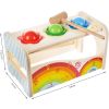 Xilófono infantil con juego de martillo, placas de sonido - imagen 7