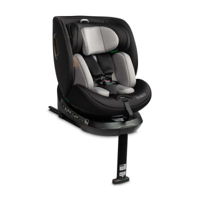 Silla de coche giratoria 360° con pata de apoyo