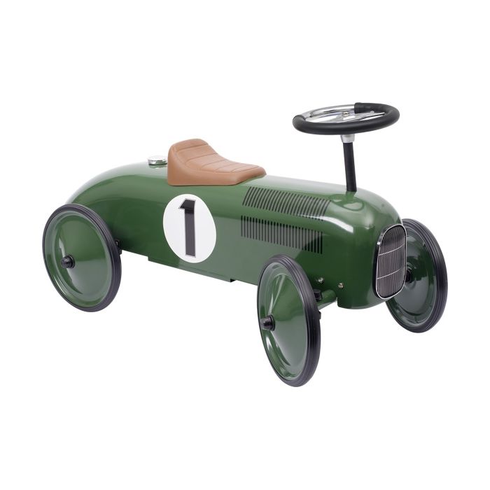 Correpasillos coche retro verde, de Goki - imagen 2