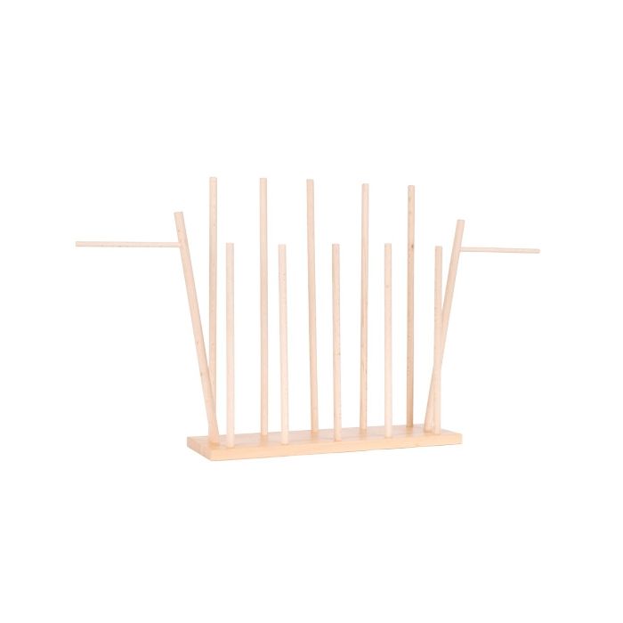 Soporte grande para marionetas de mano de madera, de Goki