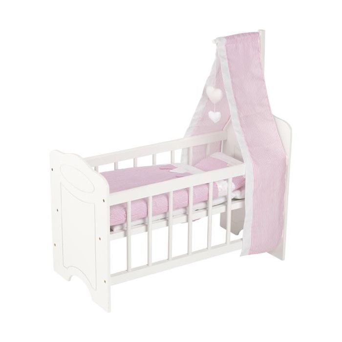 Cama de muñecas con sábanas y dosel, de Goki - imagen 2