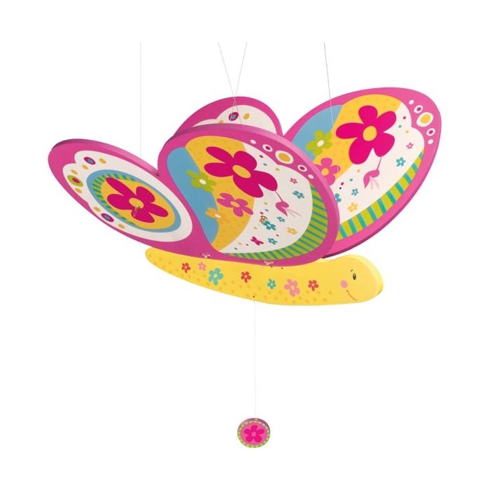 Animal móvil de mariposa para bebés, de Goki