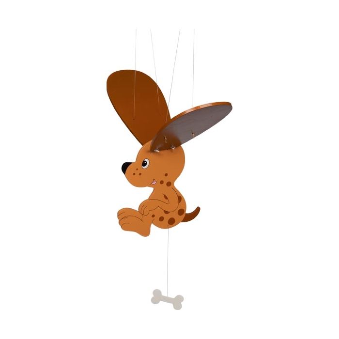 Animal móvil de perro para bebé, de Goki