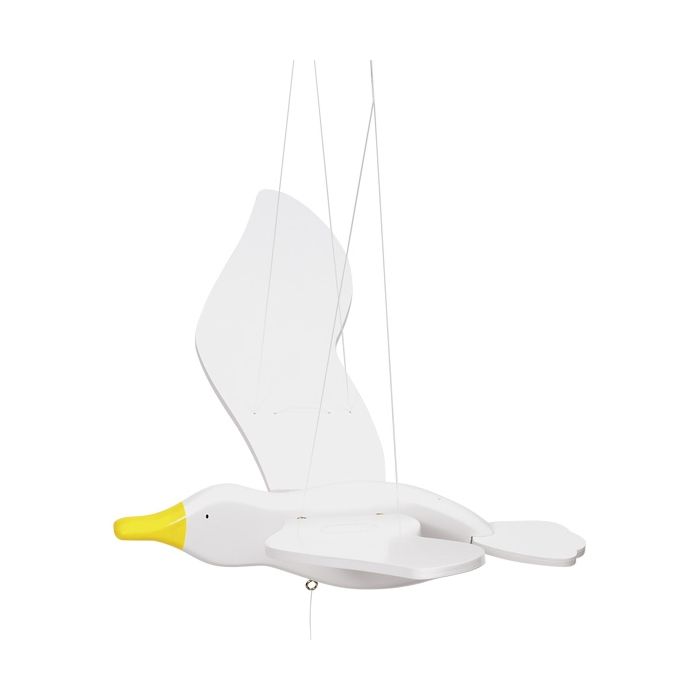 Animal móvil de gaviota para bebé de madera, de Goki - imagen 2
