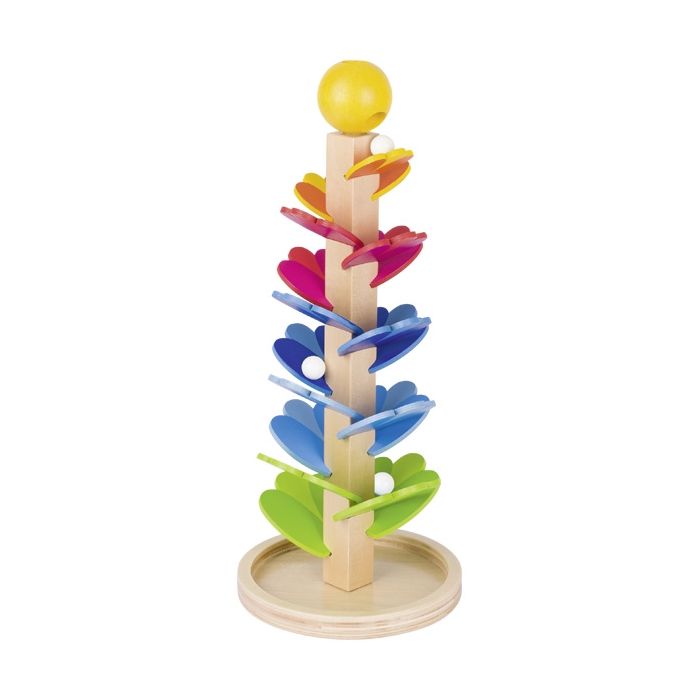 Juego de caninas: pagoda de sonidos colorido de madera, de Goki - imagen 2
