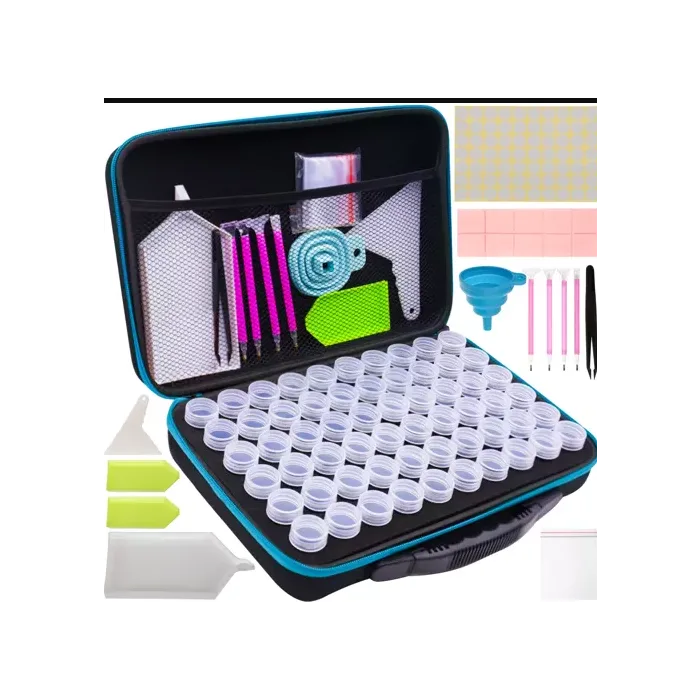 Accesorios para Bordado de Diamantes en un Estuche