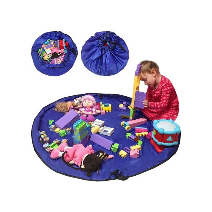 Alfombra de juegos recoge juguetes 