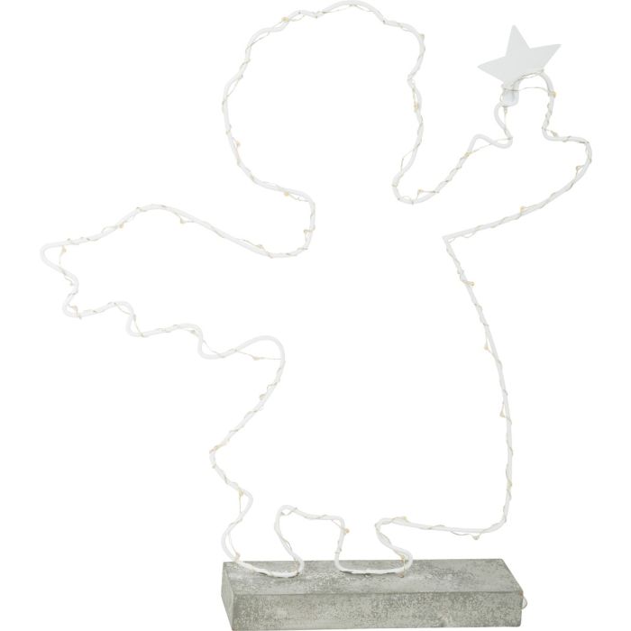 Ángel brillante metal , decoración Navideña