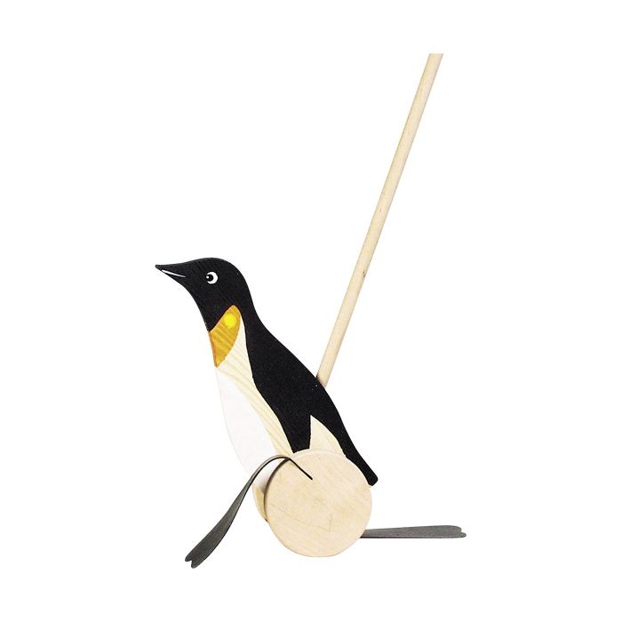 Pingüino para empujar