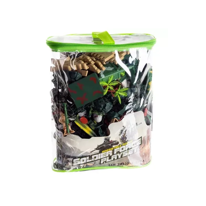 Set Militar Infantil Kruzzel 300 Piezas con Maletín