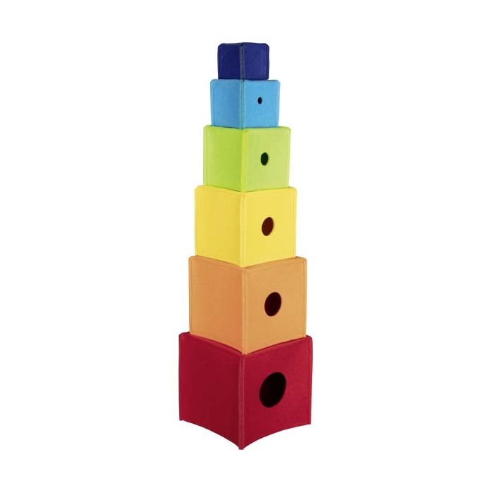 Bloques apilables arcoiris , Goki