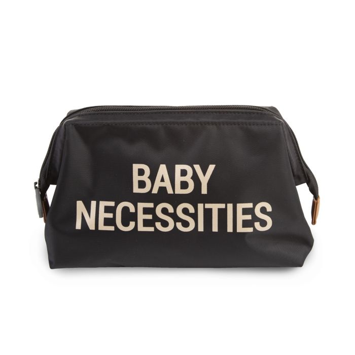 Bolsa Neceser Baby Necessities Negra Letras Doradas  , Childhome - imagen 4