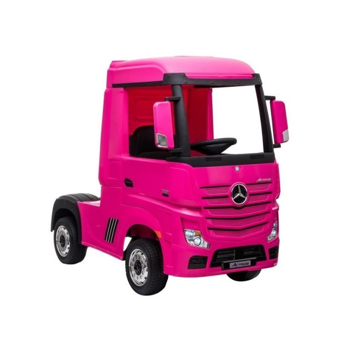Camión Eléctrico Infantil Mercedes Actros 4x4 24V LEAN CARS - Rosa