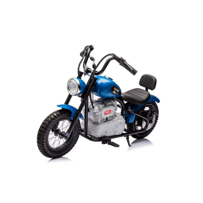 Moto Eléctrica para Niños A9902 en Color Azul - Motor de 350W y Batería de 36V - imagen 2