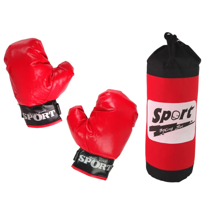 Set de Boxeo Infantil LEAN Toys - Saco y Guantes con Velcro LeanToys - imagen 2