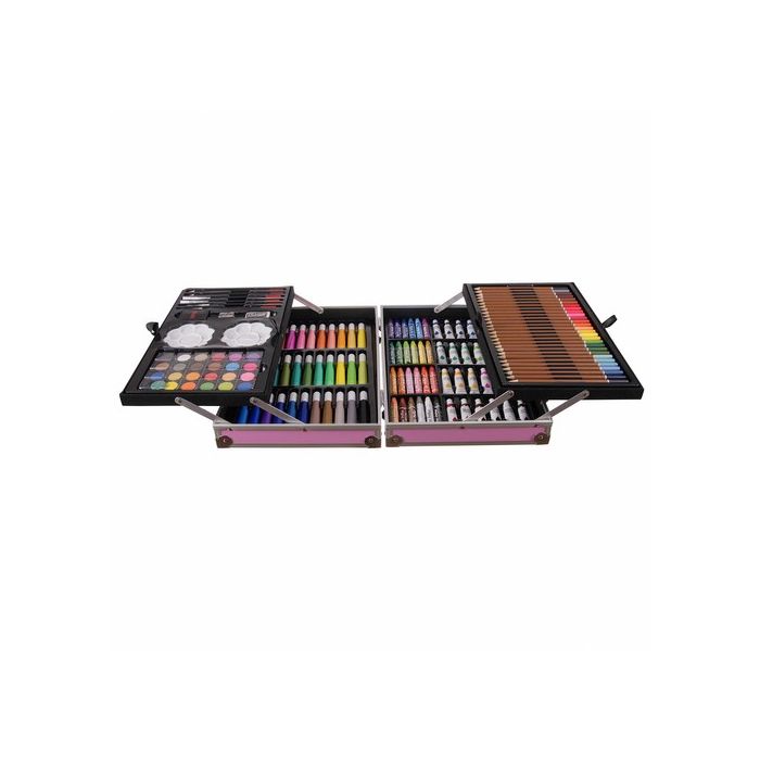 Set de Pinturas en Maletín de Unicornio , 145 Piezas 