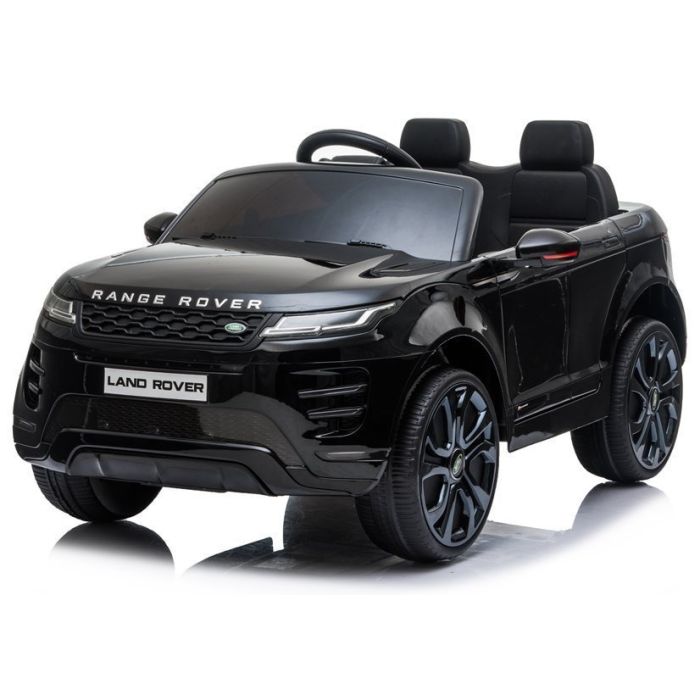 Auto Eléctrico Infantil Range Rover Evoque Negro vista frontal