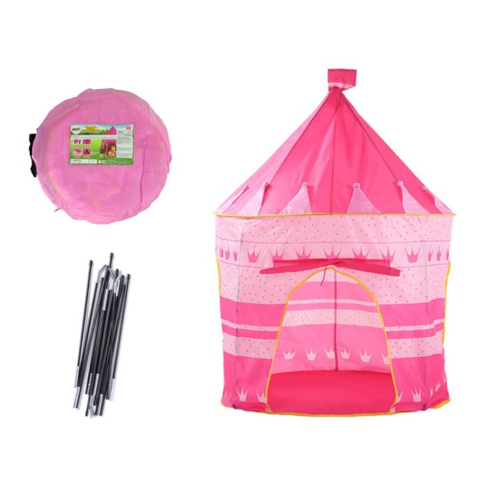 Tienda Castillo de Princesa Rosa para Niñas – Ideal para Jardín o Interior - imagen 2