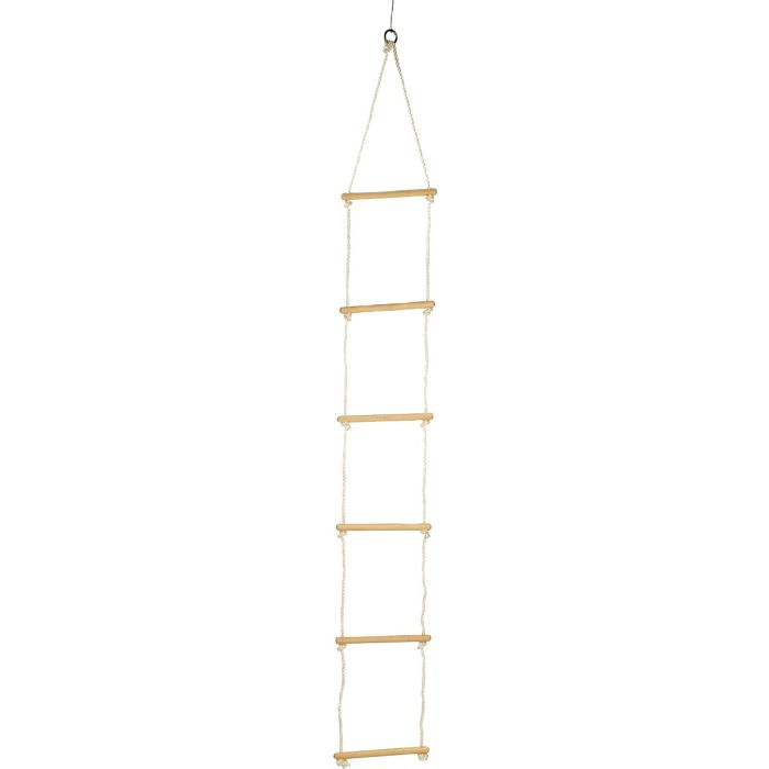 escalera de cuerda