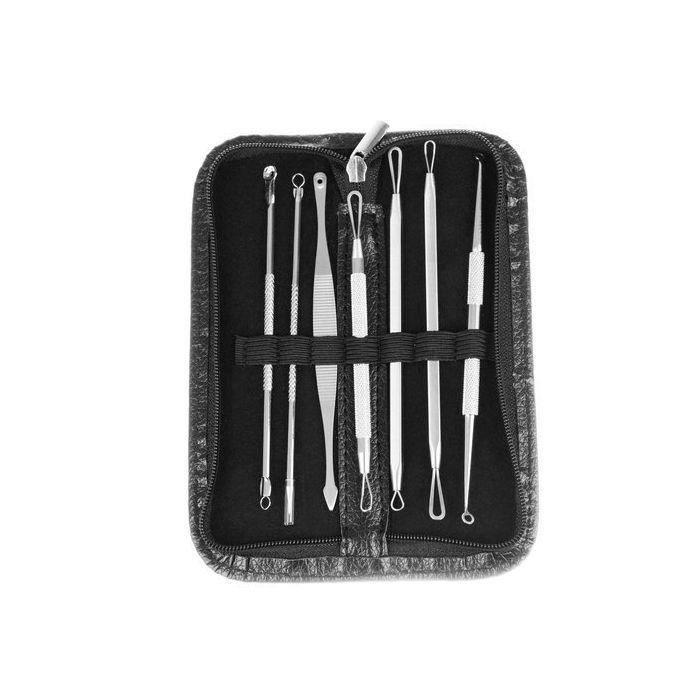 Extractor de Puntos Negros Kit, Herramientas para eliminar puntos negros de Acné para Quita Espinillas