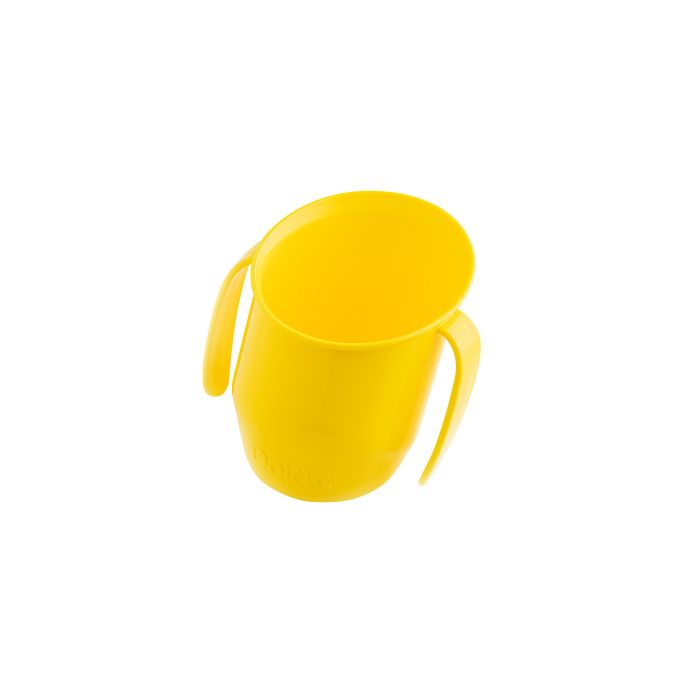 Vaso de Aprendizaje Doidy Cup con Diseño Inclinado – Desde 3 Meses, 200ml-Amarillo - imagen 2