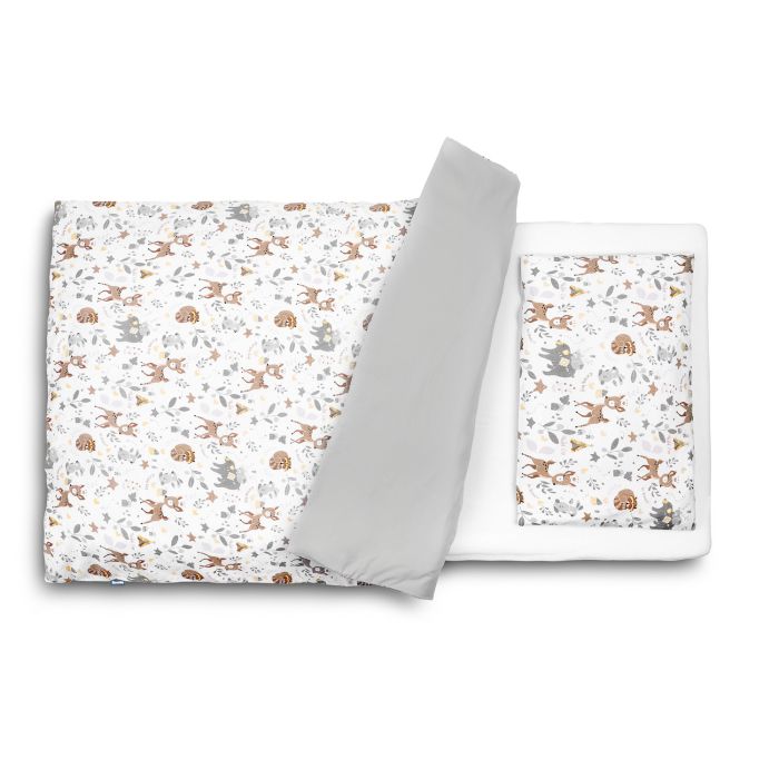 Juego de funda nórdica y almohada Aventuras en el Bosque