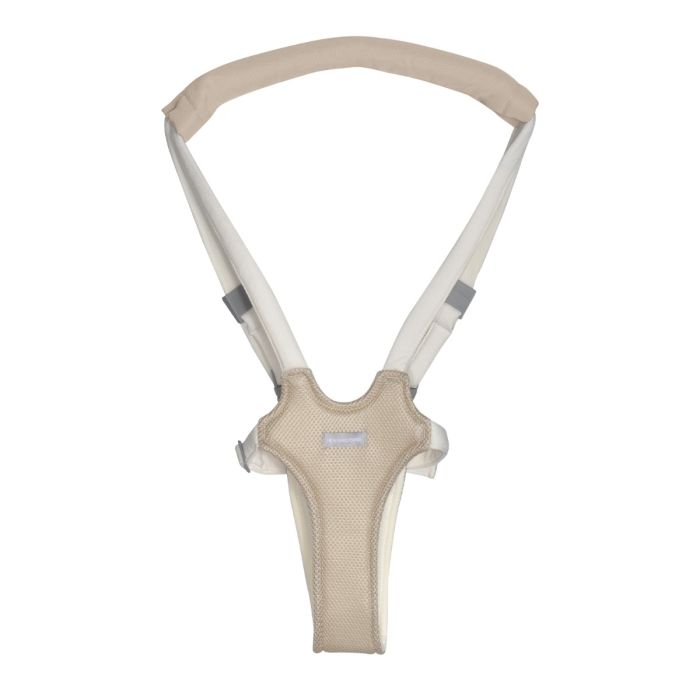 Arnés de bebé para caminar Gia en color beige, ideal para paseos seguros con los más pequeños.