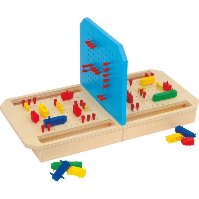 Hundir la flota - Juego de Mesa de madera