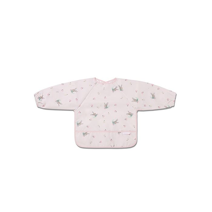 Babero de mangas largo Babyono que protege contra manchas en la ropa