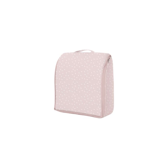 Cama portátil con espuma viscoelástica Kikkaboo Confetti Rosa