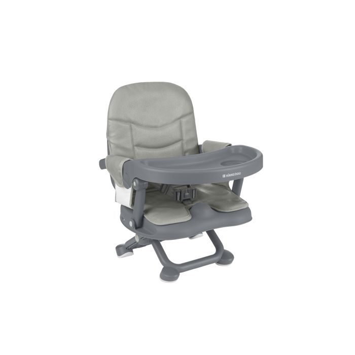 Asiento elevador Pappo Gris Kikkaboo - Ideal para Bebés