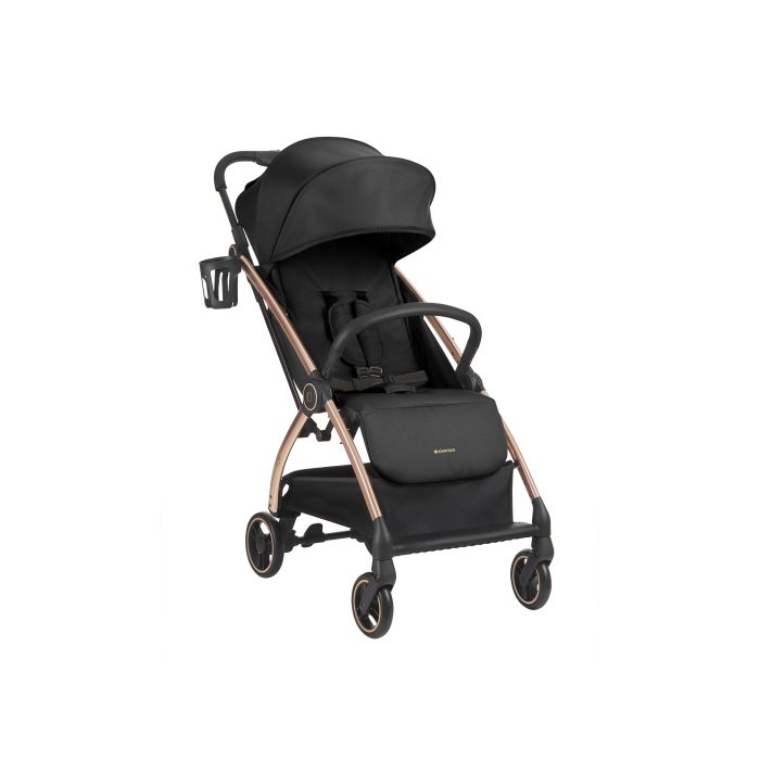 Silla de Paseo Autoplegable Kikkaboo Joy Negro para Bebé