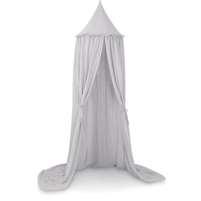 Dosel de Muselina con Volantes - My Sweet Baby - Gris