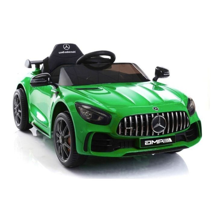 Coche Eléctrico Mercedes GTR para Niños - Verde