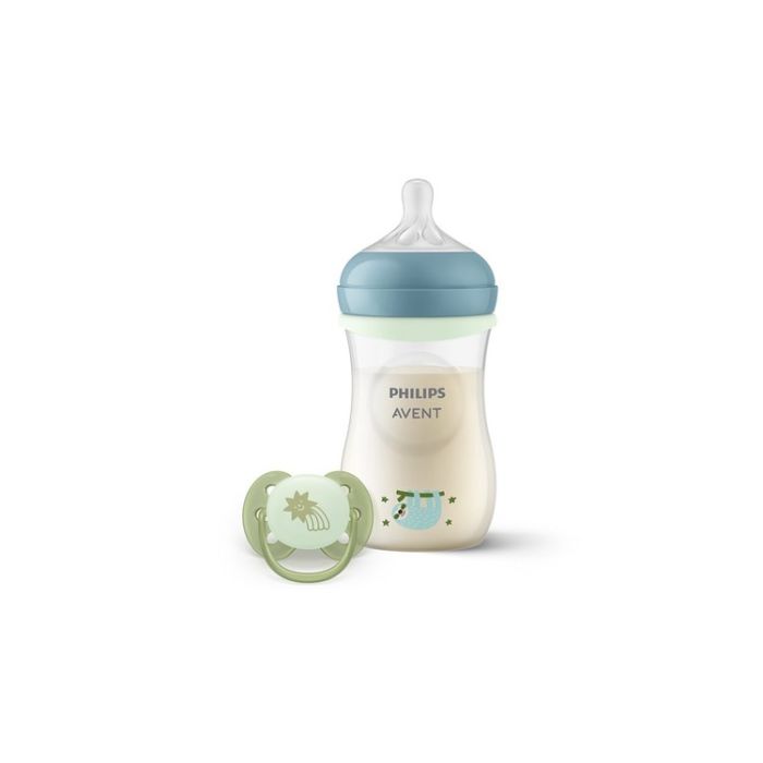 Set de Alimentación Philips Avent Natural con biberón y chupete