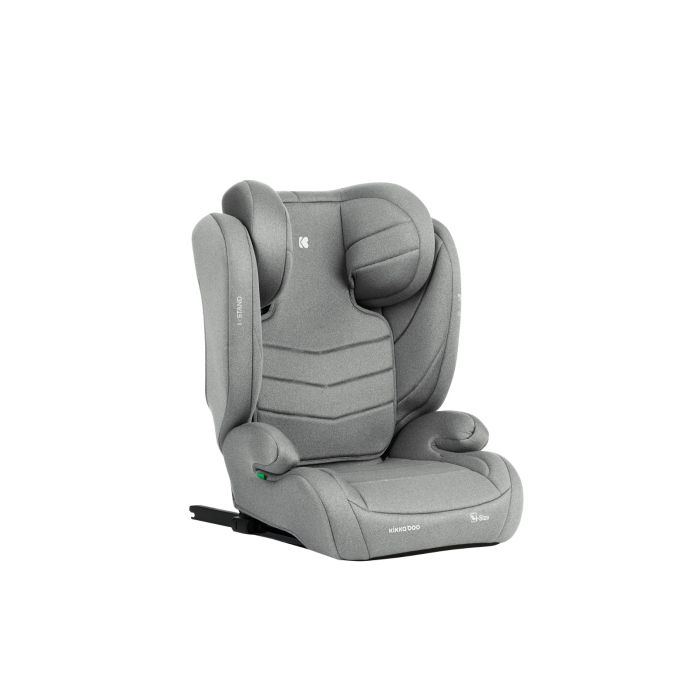Silla de coche Kikkaboo i-Stand i-SIZE Gris Claro para bebés