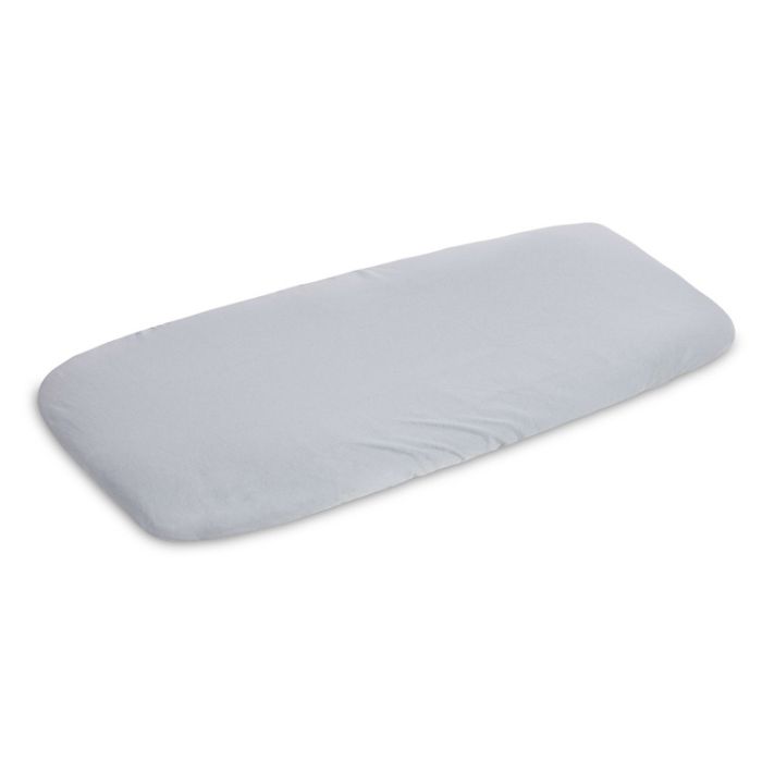 Sábana para Cuna de Bambú Sensillo Grises 90x40