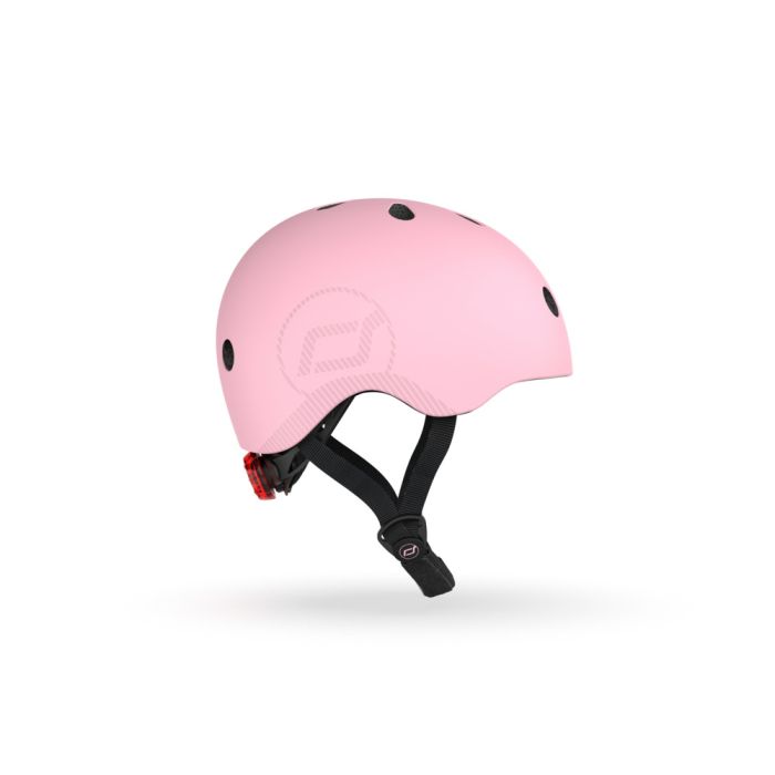 Casco M-L Scoot&ride rosa con diseño ergonómico